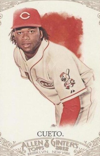 2012 Topps Allen & Ginter's - Johnny Cueto #74