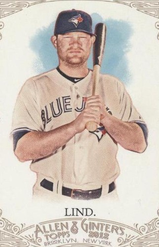 2012 Topps Allen & Ginter's - Adam Lind #123