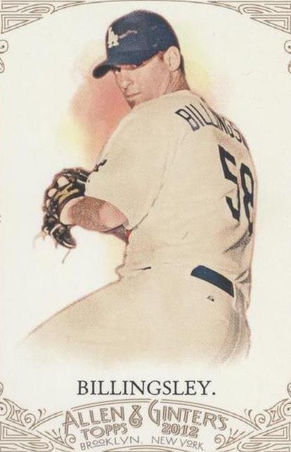 2012 Topps Allen & Ginter's - Chad Billingsley #321