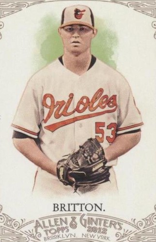 2012 Topps Allen & Ginter's - Zach Britton #63