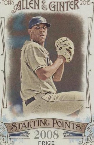 2015 Topps Allen & Ginter's - David Price #SP-30