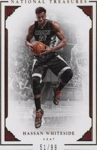 2015-16 Panini National Treasures - Hassan Whiteside #50