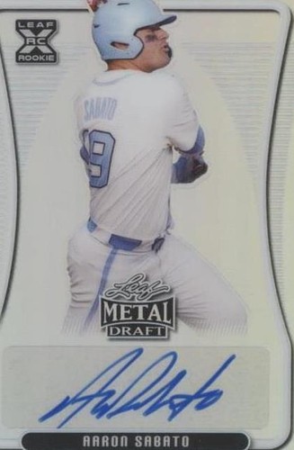 2020 Leaf Metal Draft - Aaron Sabato #BA-AS1