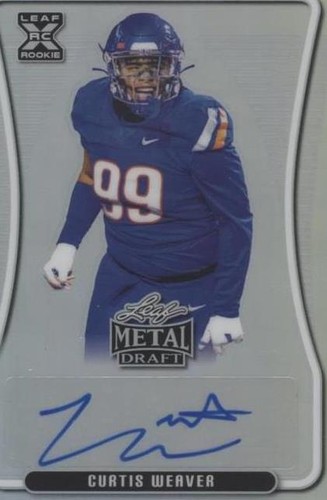 2020 Leaf Metal Draft Curtis Weaver #BA-CW1