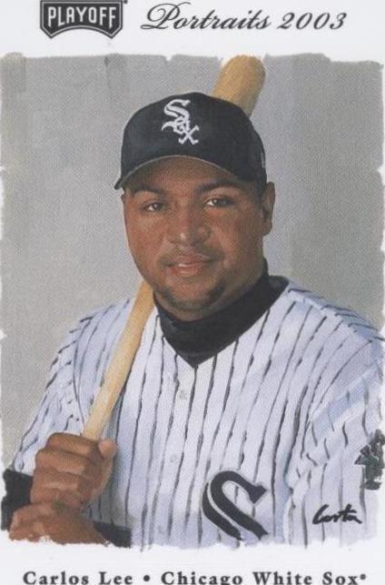 2003 Playoff Portraits - Carlos Lee #113