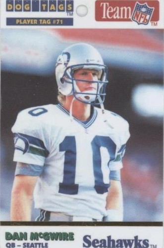 1992 Dog Tags Dan McGwire #71