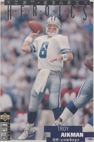1995 Upper Deck Collector's Choice Update Troy Aikman #16