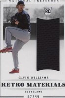 2023 Panini National Treasures - Gavin Williams #RM-GW