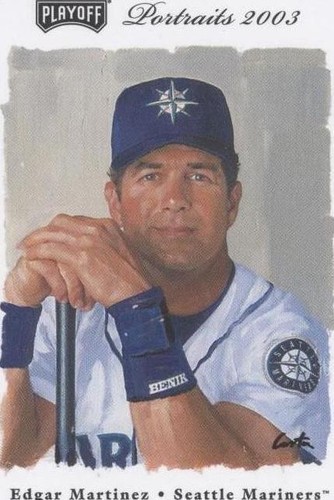 2003 Playoff Portraits - Edgar Martinez #115