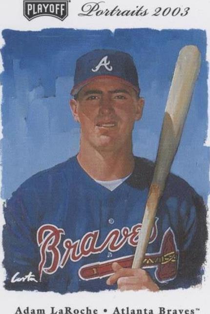 2003 Playoff Portraits - Adam LaRoche #132