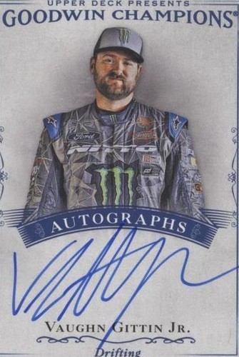 2016 Upper Deck Goodwin Champions - Vaughn Gittin Jr. #A-VG