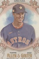 2021 Topps Allen & Ginter's - Zack Greinke #172