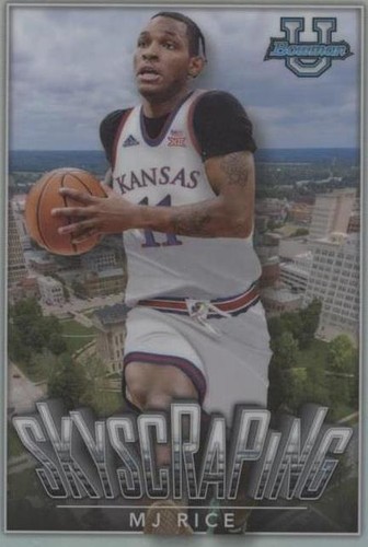 2022-23 Bowman University Chrome - MJ Rice #S-7