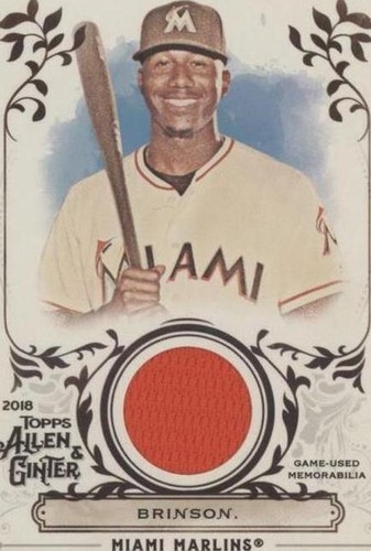 2018 Topps Allen & Ginter - Lewis Brinson #FSRA-LB