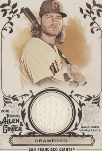 2018 Topps Allen & Ginter - Brandon Crawford #FSRA-BC