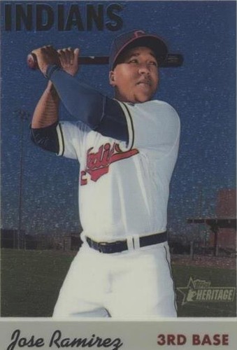 2019 Topps Heritage - Jose Ramirez #THC-491
