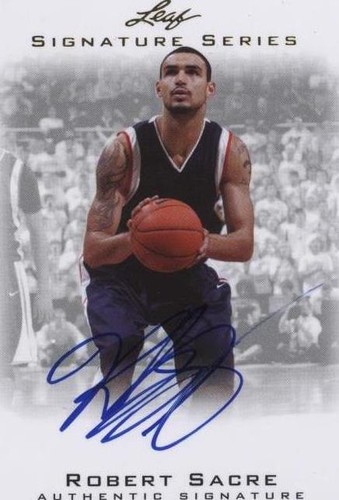 2012 Leaf Signature Series - Robert Sacre #BA-RS1
