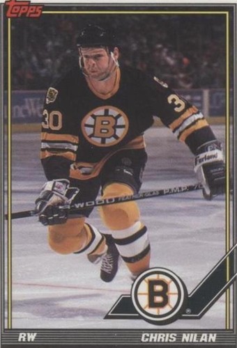 1991-92 Topps - Chris Nilan #311