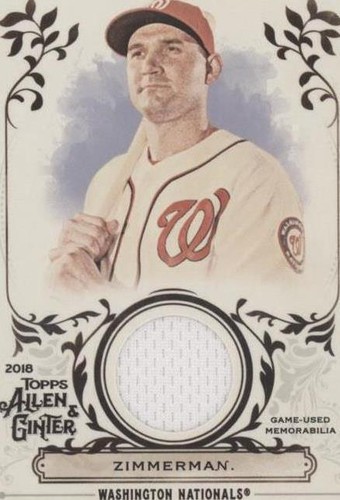 2018 Topps Allen & Ginter - Ryan Zimmerman #FSRA-RZ