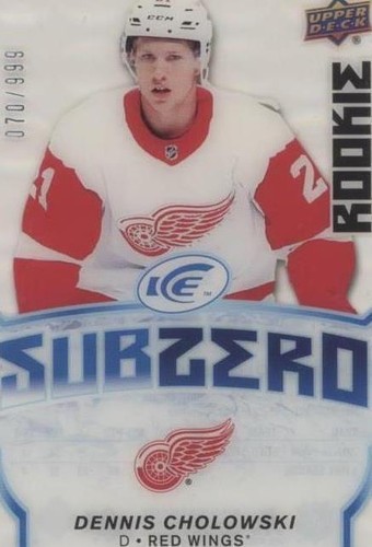 2018-19 Upper Deck Ice - Dennis Cholowski #SZ-41