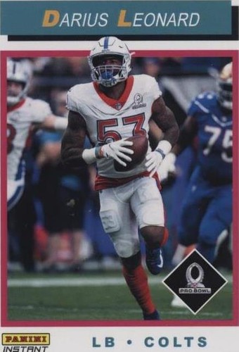 2021 Panini Instant NFL Shaquille Leonard #PB17