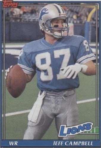 1991 Topps Jeff Campbell #411