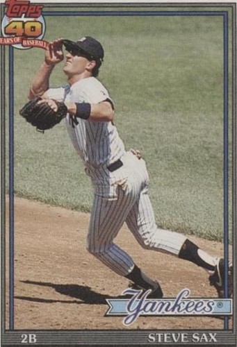 1991 Topps - Steve Sax #290