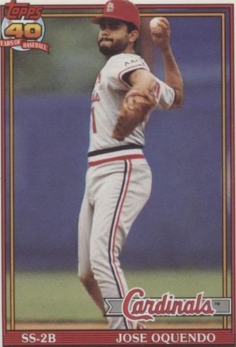 1991 O-Pee-Chee - Jose Oquendo #343