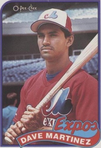 1989 O-Pee-Chee - Dave Martinez #395