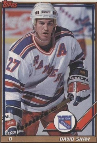 1991-92 Topps - David Shaw #306