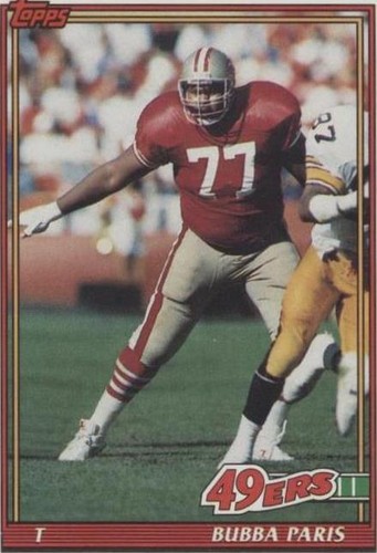 1991 Topps Bubba Paris #67