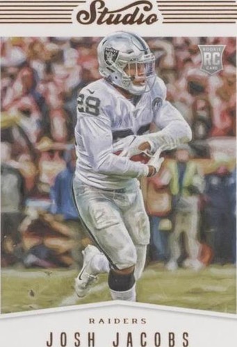 2019 Panini Chronicles Josh Jacobs #S4