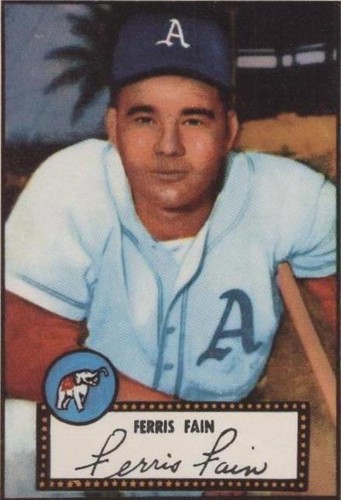 1983 Topps 1952 Reprint Series - Ferris Fain #21