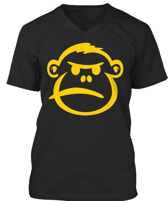 Grumpy Monkey T-Shirt Made in the USA Size S to 5XL