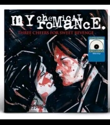 MY CHEMICAL ROMANCE Three Cheers For Sweet Revenge WHITE COLOURED VINYL LP SEALD