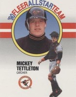 1990 Fleer - Mickey Tettleton #12
