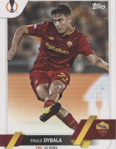 Topps ディバラ DYBALA  99枚限定直筆サインカード サッカー Topps ディバラ DYBALA 99枚限定直筆サインカード サッカー 2022