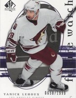 2005-06 SP Authentic - Yanick Lehoux #235