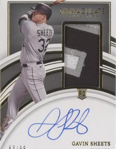 2022 Panini Immaculate Collection - Gavin Sheets #105