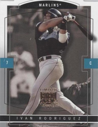 2004 Skybox Limited Edition - Ivan Rodriguez #37