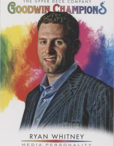 2021 Upper Deck Goodwin Champions - Ryan Whitney #109