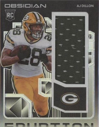 2020 Panini Obsidian A. J. Dillon #RE26