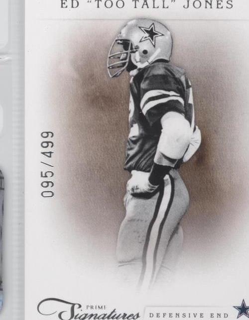 2011 Panini Prime Signatures Ed "Too Tall" Jones #58