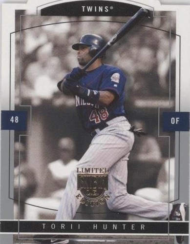 2004 Skybox Limited Edition - Torii Hunter #48