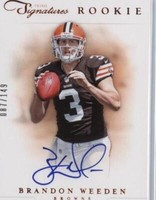 2012 Panini Prime Signatures Brandon Weeden #245