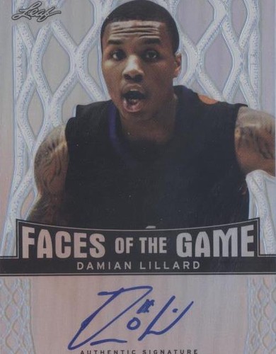 2012-13 Leaf Metal - Damian Lillard #FG-DL1