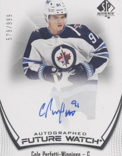 2021-22 SP Authentic - Cole Perfetti #155