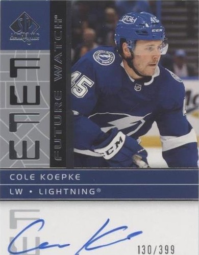 2022-23 SP Authentic - Cole Koepke #RFWA2-CK