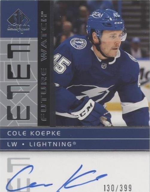 2022-23 SP Authentic - Cole Koepke #RFWA2-CK
