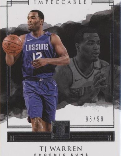 2017-18 Panini Impeccable - T.J. Warren #93